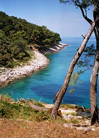 spiaggia ripida